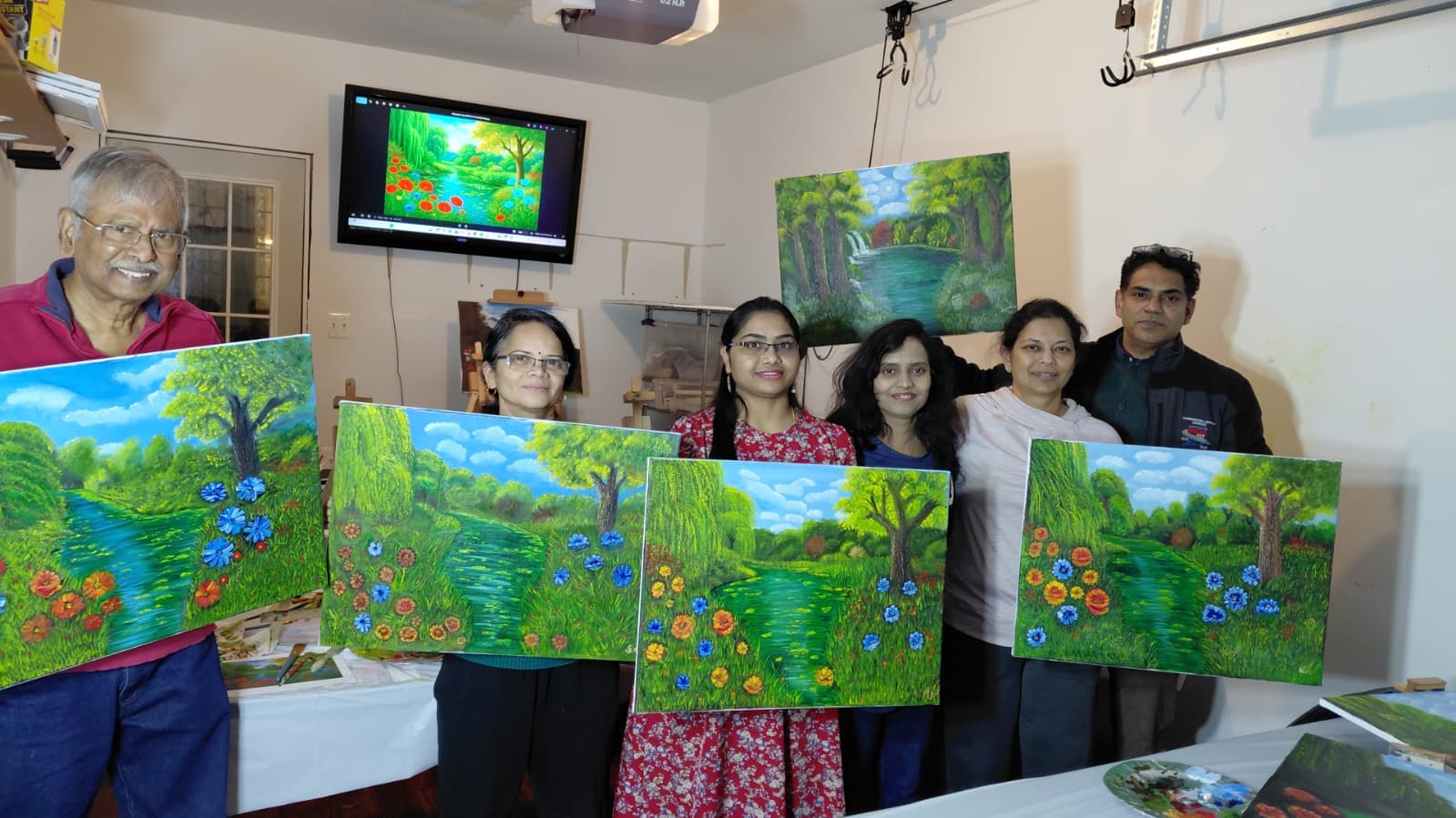 ALphabet's first painting